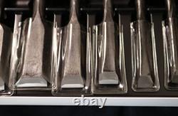 Japanese Chisel Nomi Carpenter Tool Set of 10 Hand Tool wood working Near Mint