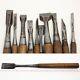 Japanese Chisel Nomi Carpenter Tool Set of 11 Hand Tool wood working #226