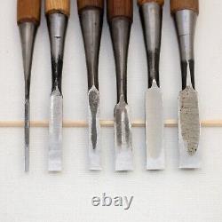 Japanese Chisel Nomi Carpenter Tool Set of 11 Hand Tool wood working #231