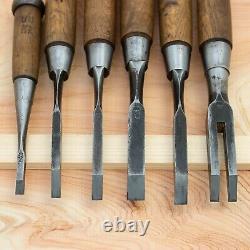 Japanese Chisel Nomi Carpenter Tool Set of 13 Hand Tool wood working #215