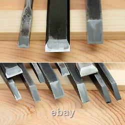 Japanese Chisel Nomi Carpenter Tool Set of 13 Hand Tool wood working #215