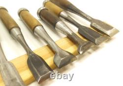 Japanese Chisel Nomi Carpenter Tool Set of 14 Hand Tool wood working