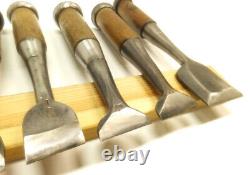 Japanese Chisel Nomi Carpenter Tool Set of 14 Hand Tool wood working