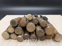 Japanese Chisel Nomi Carpenter Tool Set of 18 Hand Tool wood working R3064-78