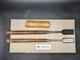 Japanese Chisel Nomi Carpenter Tool Set of 2 Hand Tool wood working LONG 0829