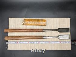 Japanese Chisel Nomi Carpenter Tool Set of 2 Hand Tool wood working LONG 0829