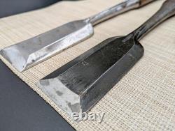Japanese Chisel Nomi Carpenter Tool Set of 2 Hand Tool wood working LONG 0829