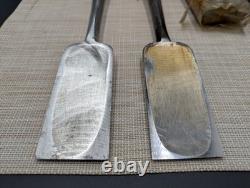 Japanese Chisel Nomi Carpenter Tool Set of 2 Hand Tool wood working LONG 0829
