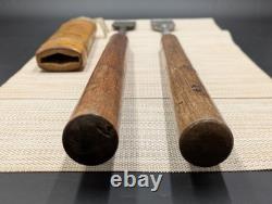 Japanese Chisel Nomi Carpenter Tool Set of 2 Hand Tool wood working LONG 0829