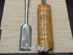 Japanese Chisel Nomi Carpenter Tool Set of 2 Hand Tool wood working LONG 0829