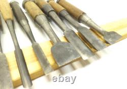 Japanese Chisel Nomi Carpenter Tool Set of 22 Hand Tool wood working