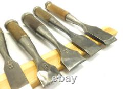 Japanese Chisel Nomi? Carpenter Tool Set of 7 Hand Tool wood working