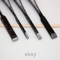 Japanese Chisel Nomi Carpenter Tool Set of 7 Hand Tool wood working #241