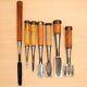 Japanese Chisel Nomi Carpenter Tool Set of 7 Hand Tool wood working #387