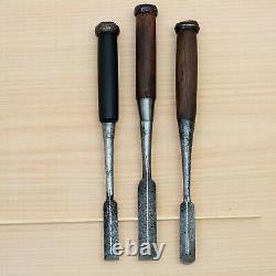 Japanese Chisel Nomi Carpenter Tool Set of 8 Hand Tool wood working #247