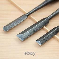 Japanese Chisel Nomi Carpenter Tool Set of 8 Hand Tool wood working #247