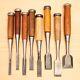 Japanese Chisel Nomi Carpenter Tool Set of 8 Hand Tool wood working #366