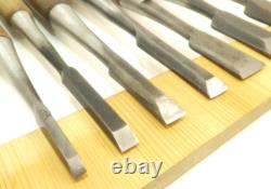 Japanese Chisel Nomi Miyanaga etc Carpenter Tool Set of 7 wood working
