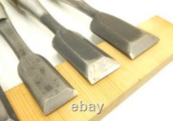 Japanese Chisel Nomi Miyanaga etc Carpenter Tool Set of 7 wood working