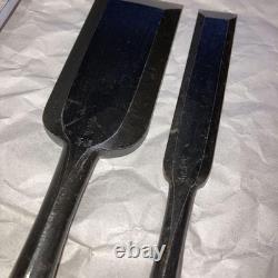 Japanese Chisel Nomi Set of 8 Chiyomitsu Zensaku Woodworking Tools
