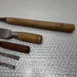 Japanese Chisel Oiire Nomi With Fire Woodworking Carpenter Tool DIY Vintage