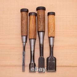 Japanese Chisel Set of 4 Hand Tool wood working #742
