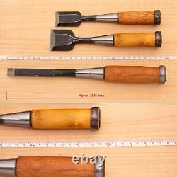 Japanese Chisel Set of 5 Hand Tool wood working #555