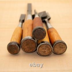 Japanese Chisel Set of 5 Hand Tool wood working #555