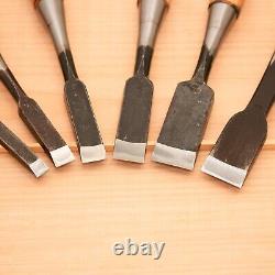 Japanese Chisel Set of 6 Hand Tool wood working #539