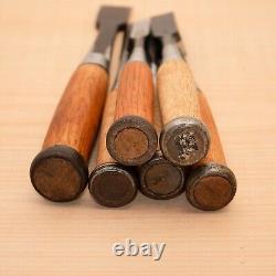 Japanese Chisel Set of 6 Hand Tool wood working #539