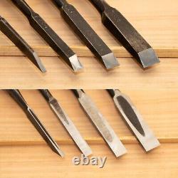 Japanese Chisel Set of 8 Hand Tool wood working #536