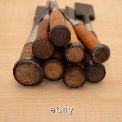 Japanese Chisel Set of 8 Hand Tool wood working #536