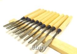 Japanese Chisel Uchimaru Nomi Carpenter Tool Set of 10 Hand Tool wood working