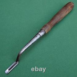 Japanese Cranked Gouge Paring Chisel 9mm 270mm Wooden Handle Kote Nomi