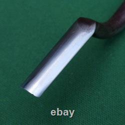 Japanese Cranked Gouge Paring Chisel 9mm 270mm Wooden Handle Kote Nomi