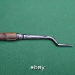 Japanese Cranked Gouge Paring Chisel 9mm 270mm Wooden Handle Kote Nomi