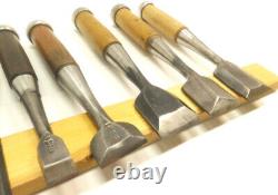 Japanese Famous Chisel Nomi? Carpenter Tool Set of 10 Hand Tool wood working