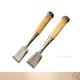 Japanese HSS Chisel Set 36mm x 2pcs Ichisada Nomi Carpentry Tools Used