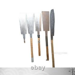 Japanese Hand Saw Set 5pcs Vintage Carpentry Tool Woodworking Nokogiri Japanese Hand Saw Set 5pcs Vintage Carpentry Tool Woodworking Nokogiri