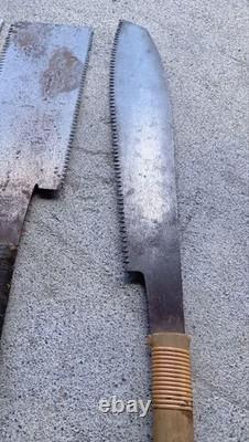 Japanese Hand Saw Set 5pcs Vintage Carpentry Tool Woodworking Nokogiri Japanese Hand Saw Set 5pcs Vintage Carpentry Tool Woodworking Nokogiri