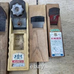 Japanese Kanna 7pc Set Kikugoro Kunihiko Ohashi Vintage Woodworking Tools Lot