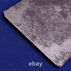 Japanese Kanna Hand Plane Blade 62mm Signed Old Plane Iron Woodworking Tool