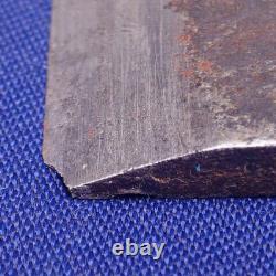 Japanese Kanna Hand Plane Blade 62mm Signed Old Plane Iron Woodworking Tool