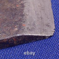 Japanese Kanna Hand Plane Blade 62mm Signed Old Plane Iron Woodworking Tool