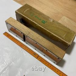 Japanese Kanna Hand Plane Kiko Dekora Hand Stainless Bound Large Size Vintage