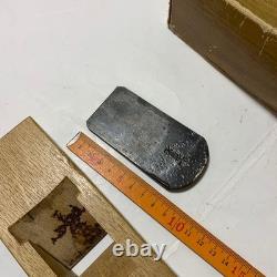 Japanese Kanna Hand Plane Kiko Dekora Hand Stainless Bound Large Size Vintage