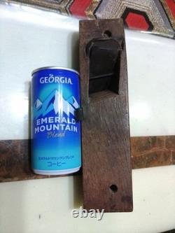 Japanese Kanna Hand Plane Kiwa Right Edge Planer with Ruler Hand Fine Condition