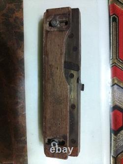 Japanese Kanna Hand Plane Kiwa Right Edge Planer with Ruler Hand Fine Condition