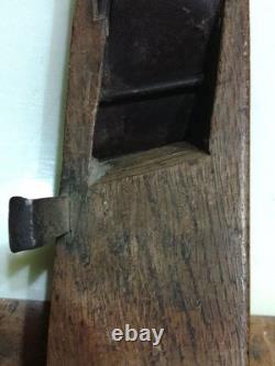 Japanese Kanna Hand Plane Kiwa Right Edge Planer with Ruler Hand Fine Condition
