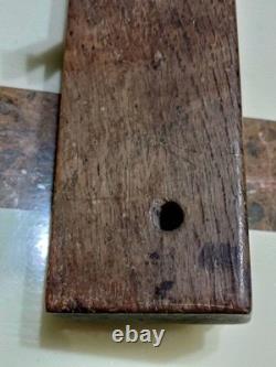 Japanese Kanna Hand Plane Kiwa Right Edge Planer with Ruler Hand Fine Condition